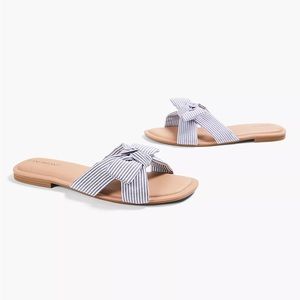 NWT Dream Cloud Bow Sandal 11 WIDE